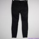 Pilcro and the Letterpress NEW  faded black high rise denim moto jeggings, 29 Photo 9