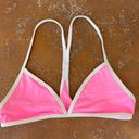 Frankie’s Bikinis Hot pink bikini top sz s Photo 0