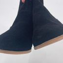 Jack Rogers  Boot Womens Sz 6.5 Black Leather Ronnie Suede Cutout Boho Ankle NEW Photo 3