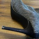 ZARA RARE HTF  Mesh Glitter Booties Ankle Boots Heels Pointed Square Printed 38 Photo 7