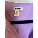 DKNY  Purple Pastel Lavender button down collar Womens Size Medium Photo 1