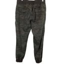 Level 99 Gabrielle Jogger Pants Size Small Camo Linen Tencel Lyocell Mid Photo 5