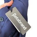 Betabrand  Classic Dress Pant Yoga Pant Bootcut Navy Blue Size Medium Photo 8