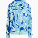 Hill House  The Allie Zip-Up Fleece Jacket in Ocean Kaleidoscope Size M NWT Photo 9