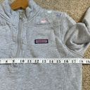 Vineyard Vines  Shep Shirt All Over Whale Grey Quarter Zip Terry Women’s Size XS Photo 5