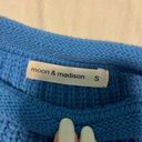moon&madison Blue Chunky Sweater Photo 1