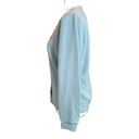 Lacoste Vintage Izod  Button Front Acrylic Cardigan Baby Blue Size 36/Small Photo 3