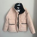 Topshop Womens **blush Corduroy Ski Jacket By  Sno Photo 0