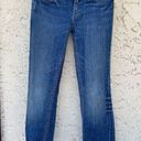 Banana Republic  Low Rise Bootcut Distressed Medium Wash Jeans Size 0 Photo 0