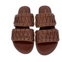 Kelsi Dagger  brown slip on leather sandal Photo 1