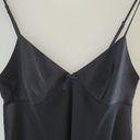 Victoria's Secret Nightgown Womens S Black Sheer Chemise Slip Satin Top Gown PJ Photo 2