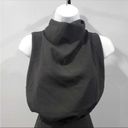 Entro  Black Sleeveless Cowl Neck Midi Dress Size Medium NWT Photo 1