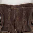 J.Crew  Corduroy Bomber Jacket Chocolate Brown Foldover Collar Women’s Size Small Photo 2