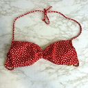 Victoria's Secret Victoria’s Secret y2K ladies red white polka dot bikini top size small Photo 0