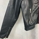 BLANK NYC  Faux Leather Vegan Friendly Moto Biker Jacket Black Size Large Photo 6