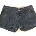 Zco Jeans  Denim Cuffed Shorts Double Button Size 3 Photo 0