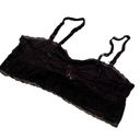H&M  Black Lace Bralette Women’s Size Large Adjustable Strapless Bra Intimates! Photo 1