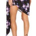 Lovers + Friends  Kana Skirt In Royal Floral Black Tie Waist Photo 1