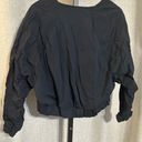 Reebok  Womens Bomber light black jacket - size medium Photo 4