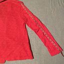 Rafaella  coral blazer jacket, S, cotton/linen blend, soft texture back & sleeves Photo 9