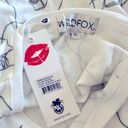 Wildfox  POPPING BOTTLES TENNIS CLUB CHAMPAGNE VANILLA WHITE SOFT LOUNGE PJ’S Photo 5