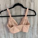 Everlane  ReNew The Invisible Bra Light Tan NWT Seamless Tagless Hook Back Photo 73