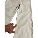 Cotton On  Jeans Womens Size 2 White Long Wide Leg Flare High Rise Denim Pants Photo 3