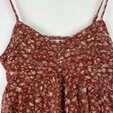 Daisy NWT  & Delilah Floral Spaghetti Strap Babydoll Tank Top Size Medium M NEW Photo 3