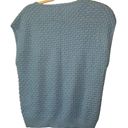 Vintage Blue Sweaters USA  Sweater Vest Medium Photo 1