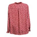 Pleione Size S  Floral Faux Wrap Blouse Photo 1