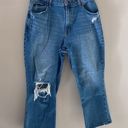 Abercrombie & Fitch  Ultra High Rise Curve Distressed Kick Flare Jean Size Photo 0