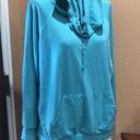 Joe Boxer  light teal hooded sweatshirt Photo 2