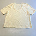 BP .‎ Womens T Shirt Cream Size XXS V Neck Crop Short Sleeve Photo 8