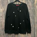 n:philanthropy  | black star embroidered sweatshirt Photo 0