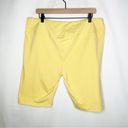 Mate the Label  Yellow Biker Shorts NWT in 3X Photo 3