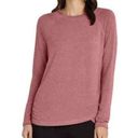 Danskin  Crossover Sweatshirt Dusty Rose Photo 0