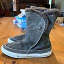 Converse  All star womens Beverly faux fur winter boots gray 6 Photo 1