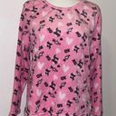 Long sleeve Pajama top. Size M Pink Size M Photo 0