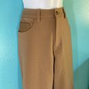 Ralph Lauren  Y2K  Wool Blend Light Brown Straight Leg Womens Pant Size 10P Photo 8