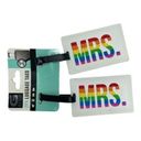 G-Force  & MRS PRIDE Set of 2 Luggage Tags Assorted Colors Rainbow NWT Photo 0