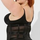 Torrid 3 Plus Size 3x Mesh Waist Cincher Black Firm Compression Shapewear NWT Photo 1