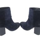 Rag and Bone  NEWBURY CLASSIC SUEDE TWO TONE BOOTS BLACK NAVY WOMENS SIZE 8 $485 Photo 4