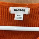 Garage Cropped Orange Long Sleeve Photo 1