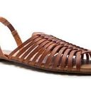 Qupid Cognac Strappy Slingback Sandal Photo 0