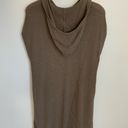 W By Worth  cotton blend sleeveless hoodie Photo 4