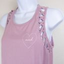 Grayson Threads  Pink Knit Mood Tank, Medium Photo 4