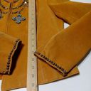 DOUBLE D RANCH Suede Leather Studded and Jeweled Lined Jacket Size M Photo 8