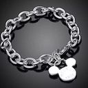 Disney Stamped Mickey Mouse Bracelet Photo 0