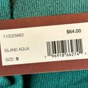 Petal Green Light Sweater with See Through  Sleeves Sz Sm B 20” L 20” Sleeves 24” Photo 5