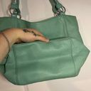 American Eagle Vintage  by Payless Collab Seafoam Green Purse w/ Rose Accent Photo 5